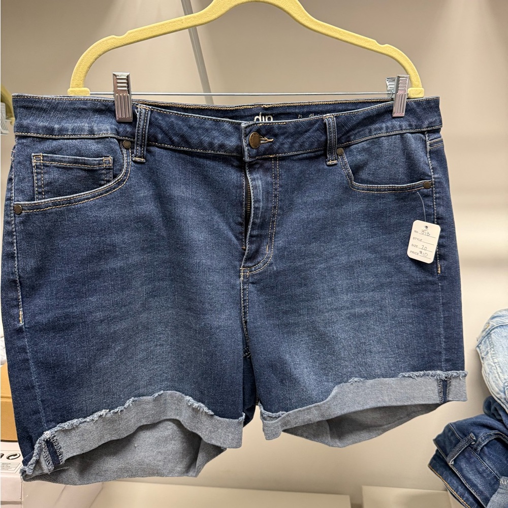 Blue Denim Women's Shorts